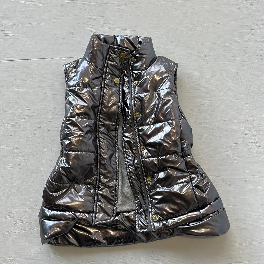 Girls Imoga Metallic Puffer vest